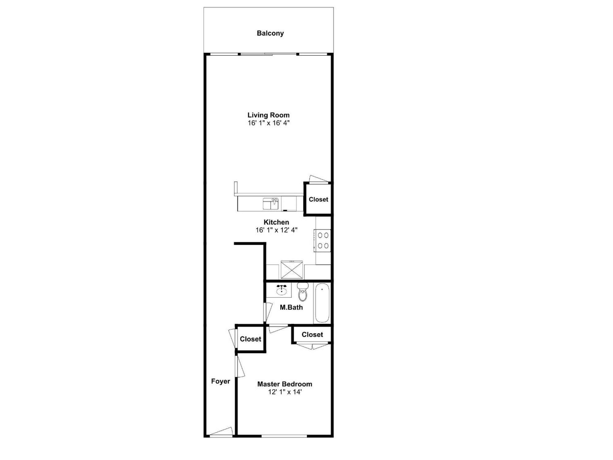 Emerald #1032 Apartment